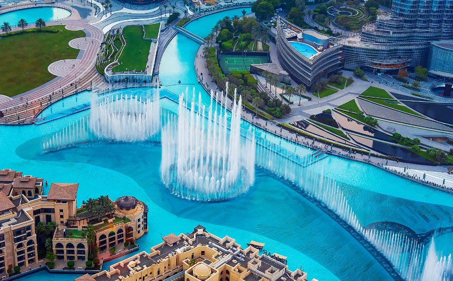 The Dubai Fountain, Dubai, United Arab Emirates